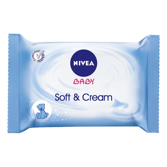 Nivea Baby Soft & Cream Popsitörlő 63 db