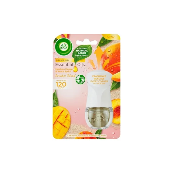 Air Wick Essential Oils Paradise Island Légfrissítő Készülék + Utántöltő 19 ml