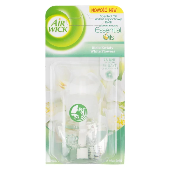 Air Wick White Flowers Utántöltő Légfrissítő Készülékhez 19 ml