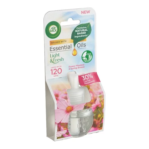 Air Wick Essential Oils Flower Meadow & Spring Breeze Illatosító Utántöltő 19 ml