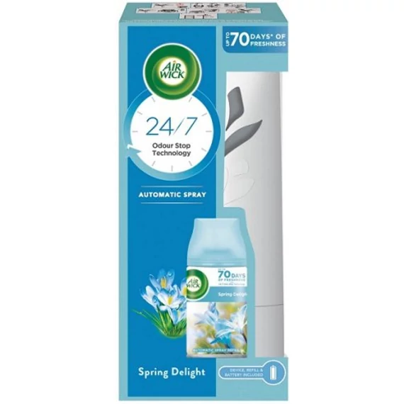 Air Wick Freshmatic Automata Légfrissítő Készülék + Spring Delight utántöltő 250 ml