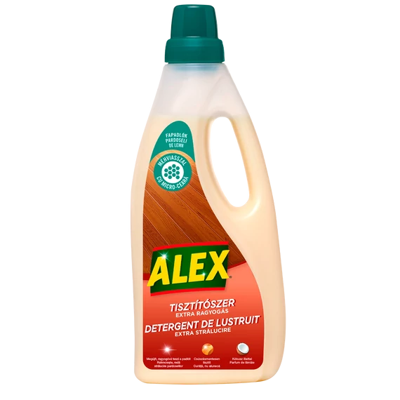 Alex Tisztítószer Extra Ragyogás Fapadló 750 ml