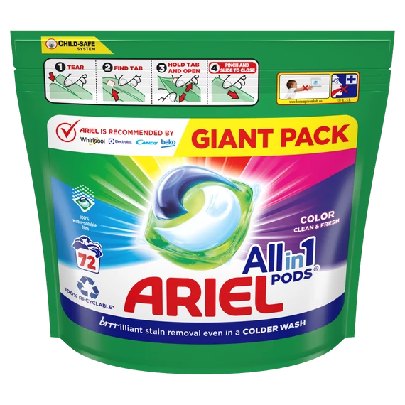 Ariel Allin1 PODS Color Mosókapszula 72 db