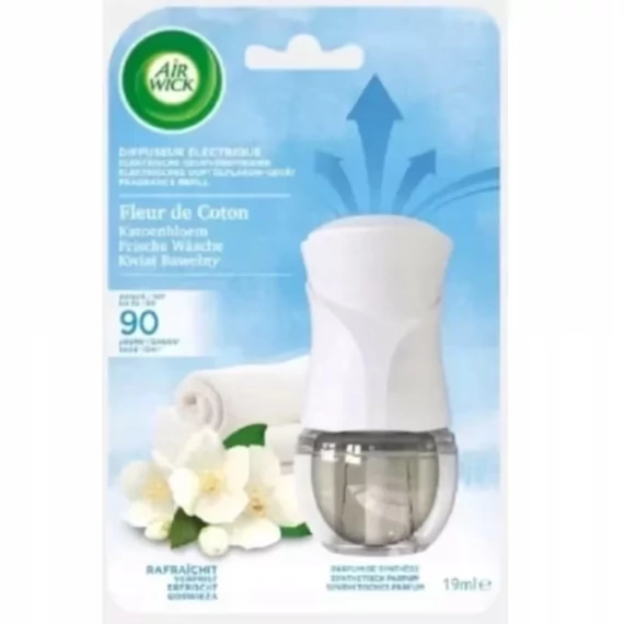 Air Wick Friss Pamut Légfrissítő Készülék + Utántöltő 19 ml