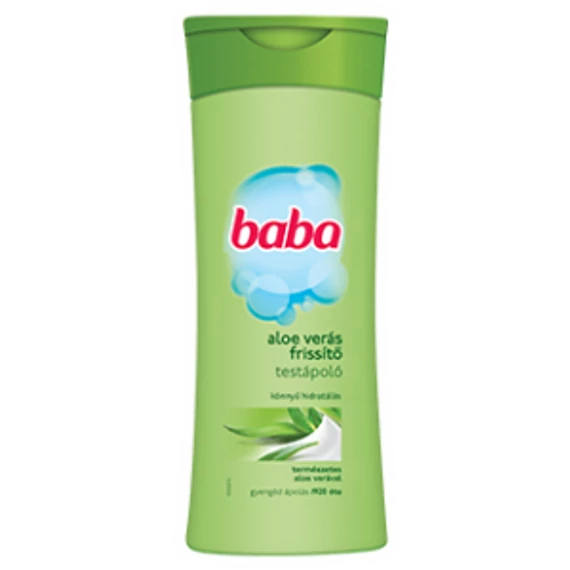 Baba Aloe Verás Frissitő Testápoló 400 ml