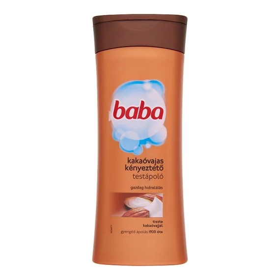 Baba Kakaóvajas Kényeztető Testápoló 400 ml