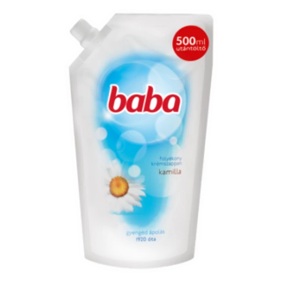 Baba Folyékony Szappan Utántöltő Kamilla 500 ml
