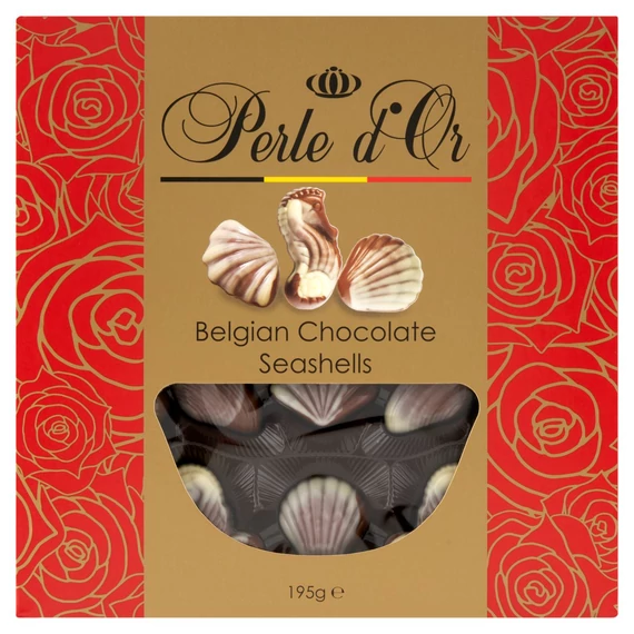 Perle d'or Belgian Chocolate Seashells Desszert 195 g