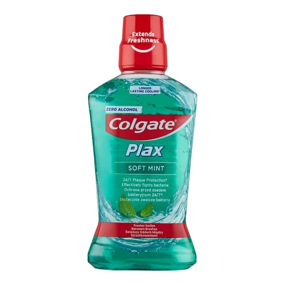 Colgate Plax 0% Alcohol Soft Mint Szájvíz 500 ml