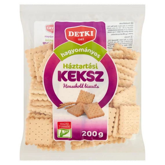 Detki Hagyományos Háztartási Keksz 200 g