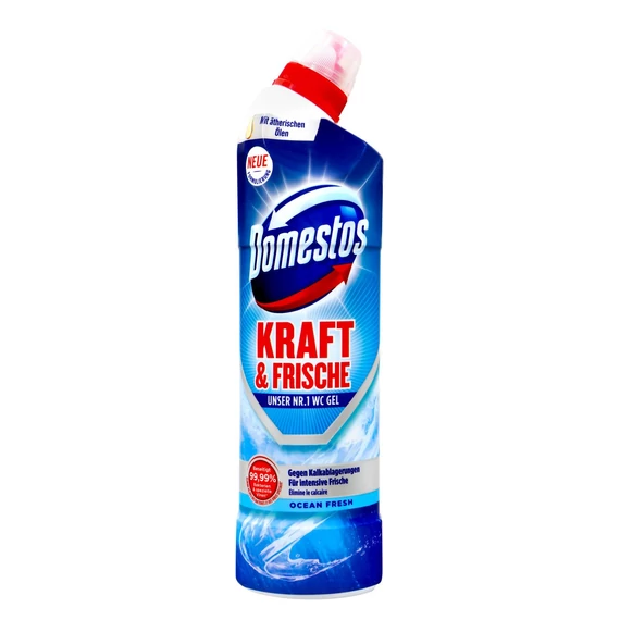 Domestos Kraft & Fresh Wc Gél Ocean Fresh 750 ml