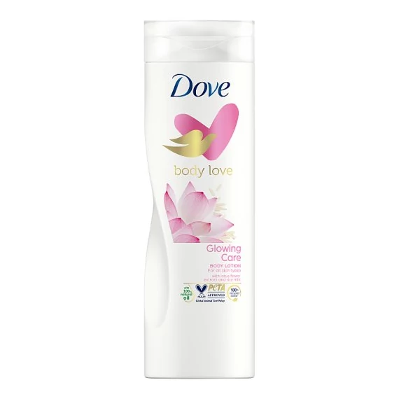 Dove Glowing Care Minden Bőrtípusra Testápoló 400 ml