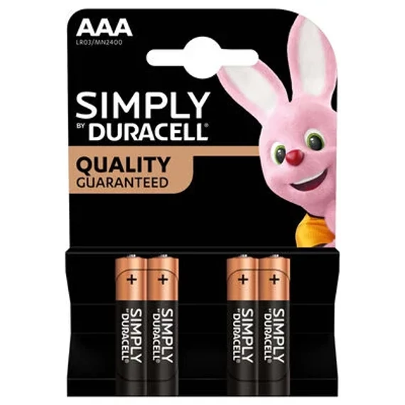 Duracell Simply AAA Elem 5 db
