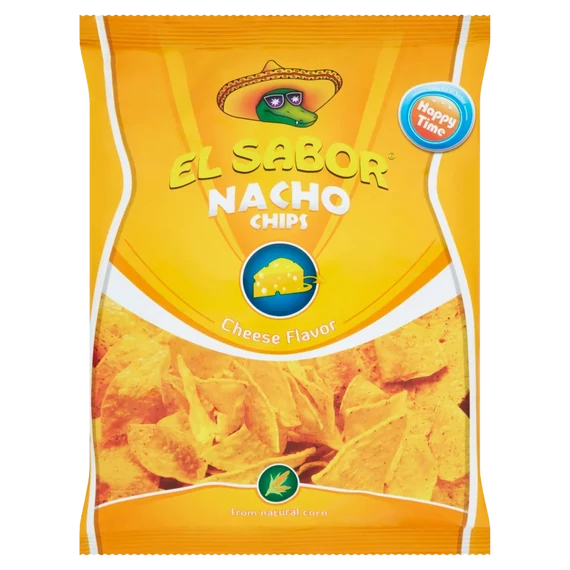 El Sabor Sajtos Nacho Chips 100 g