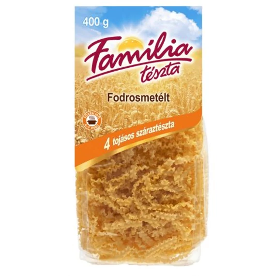 Família Fodrosmetélt 4 Tojásos Száraztészta 400 g