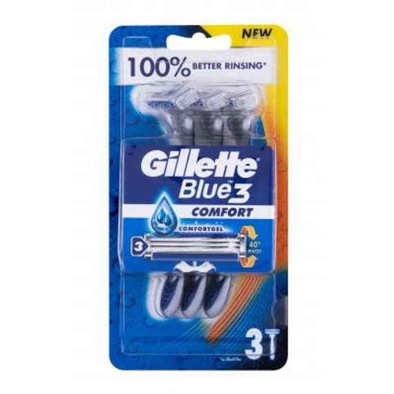 Gillette Blue3 Comfort Comfortgel 3 Pengés Eldobható Borotva 3 db