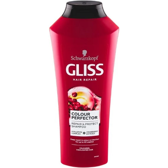 Schwarzkopf Gliss Colour Perfector Sampon 370 ml