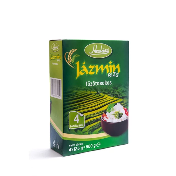 Hadászi Jázmin Rizs Főzőtasakos 4*125 g