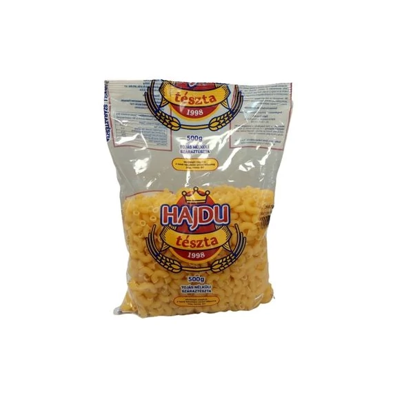 Hajdu Szarvacska Tojás Nélküli Száraztészta 500 g