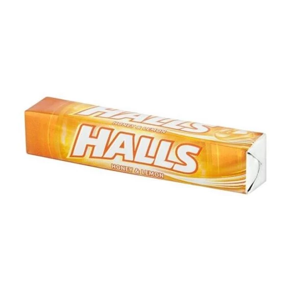 Halls Honey & Lemon Cukorka 33.5 g