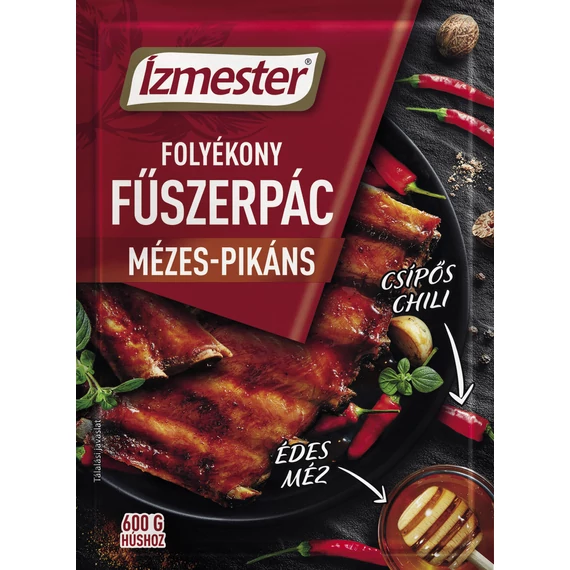 Ízmester Folyékony Fűszerpác Mézes-Pikáns 70 ml