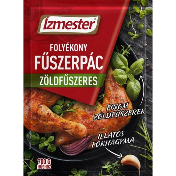 Ízmester Folyékony Fűszerpác Zöldfűszeres 80 ml