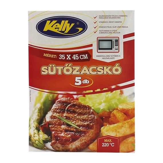 Kelly Sütőzacskó 35 x 45 cm 5 db