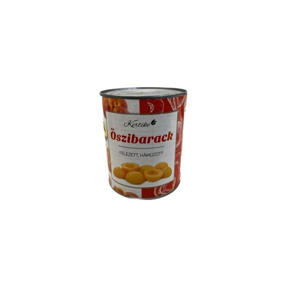 Kertike Őszibarack Konzerv 820 g