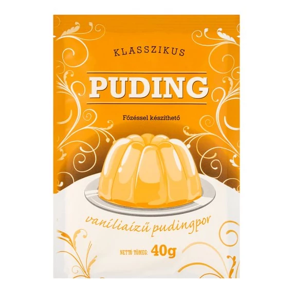 Klasszikus Vaníliaízű Pudingpor 40 g