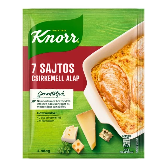 Knorr 7 Sajtos Csirkemell Alap 35 g
