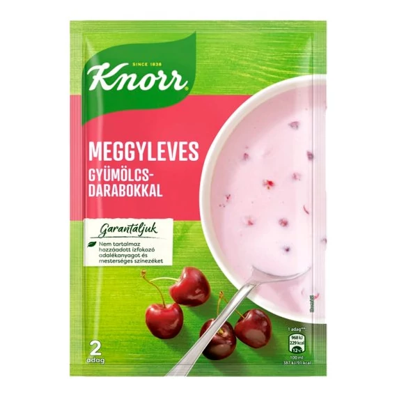 Knorr Meggyleves Gyümölcsdarabokkal 56 g