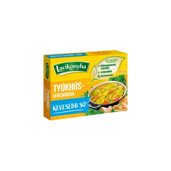 Lacikonyha Tyúkhúsleves Kocka 6 db 60 g
