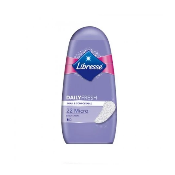 Libresse Daily Fresh Small & Comfortable Micro Tisztasági Betét 22 db