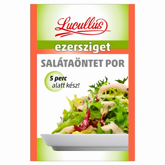 Lucullus Ezersziget Salátaöntet Por 12 g