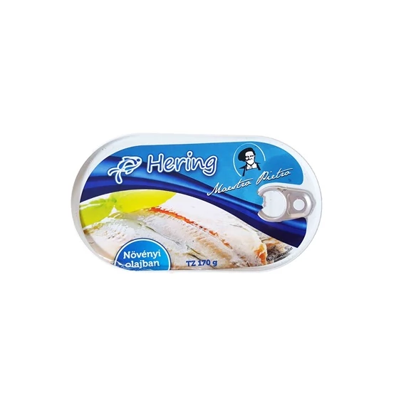 Maestro Pietro Hering Növényi Olajban 170 g