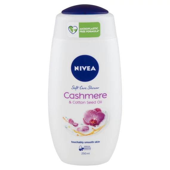 Nivea Cashmere & Cotton Seed Oil Tusfürdő 250 ml