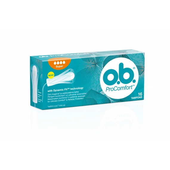 o.b. ProComfort Ultimate Comfort Tampon Super 16 db