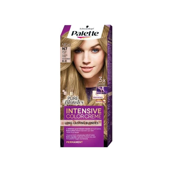 Schwarzkopf Palette Intesive Color Creme Hajfesték 8-0 Világosszőke 1 db