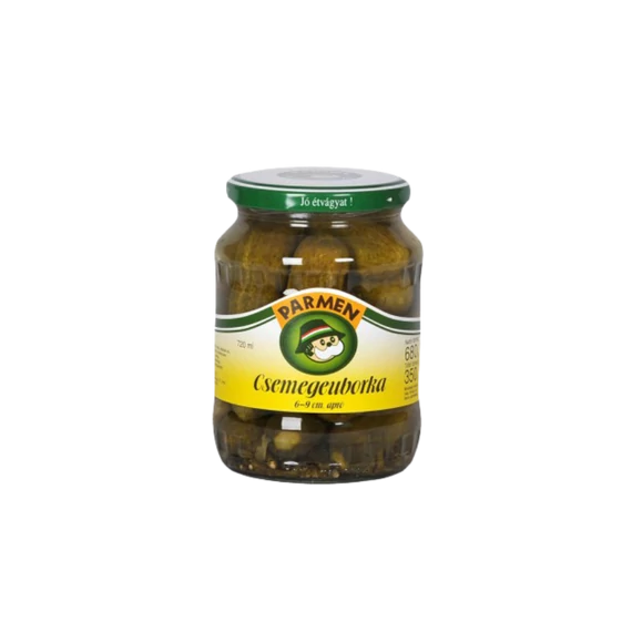 Parmen Gold Csemegeuborka 6-9 cm 680 g