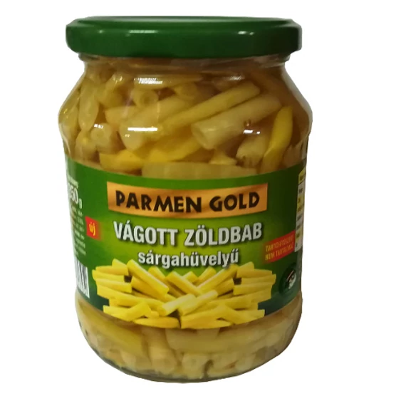 Parmen Gold Vágott Zöldbab Sárgahüvelyű 660 g