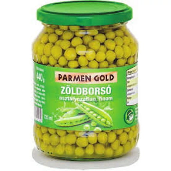 Parmen Gold Zöldborsó 690 g