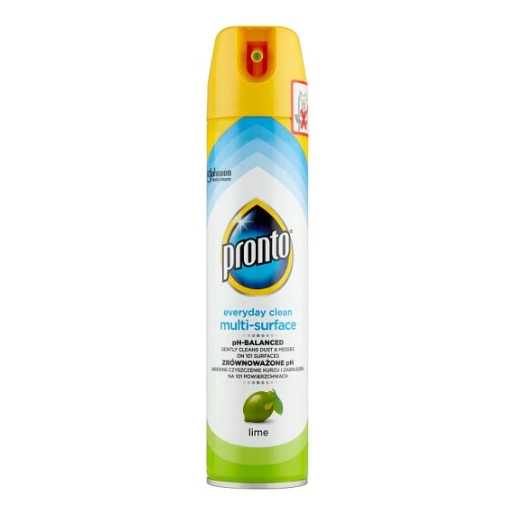Pronto Everyday Clean Multi-Surface Porstop Lime Felülettisztító Spray 250 ml