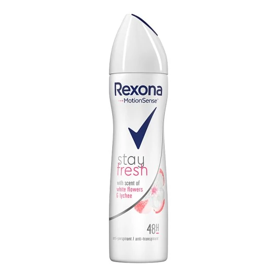 Rexona Stay Fresh White Flowers & Lychee Spray 150 ml