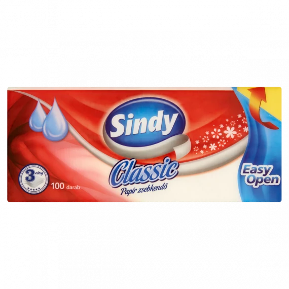 Sindy Classic Papírzsebkendő 3 réteg 100 db