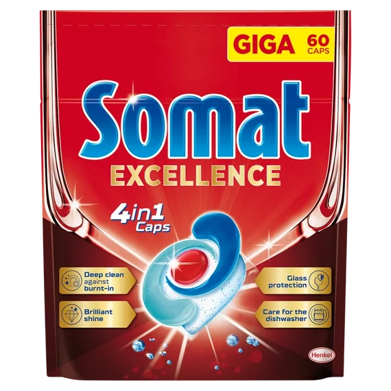 Somat Excellence 4in1 Mosogatógép Kapszula 60 db