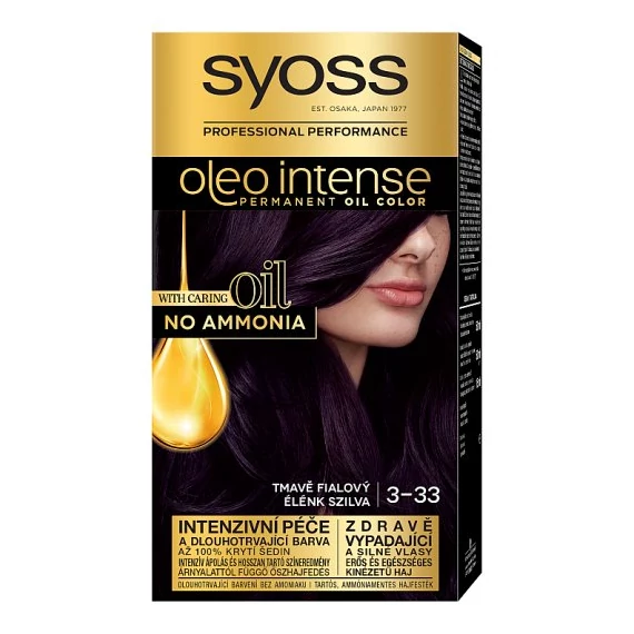 Syoss Oleo Intense Hajfesték 3-33 Élénk Szilva