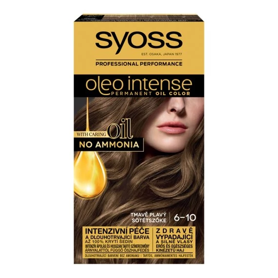 Syoss Oleo Intense Hajfesték 6-10 Sötétszőke