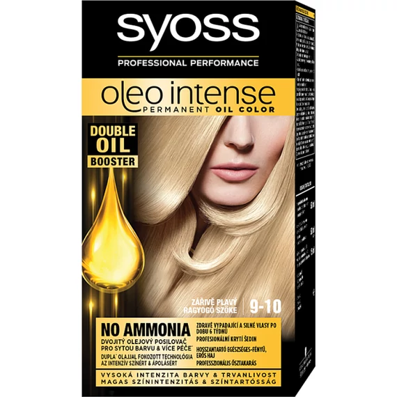 Syoss Oleo Intense Hajfesték 9-10 Ragyogó Szőke