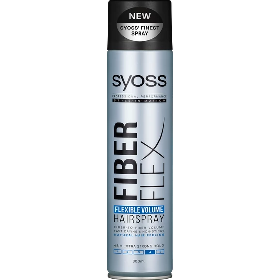 Syoss Fiber Flex (4) Hajlakk 300 ml