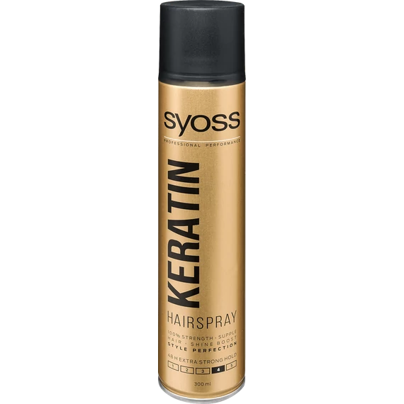 Syoss Keratin (4) Hajlakk 300 ml
